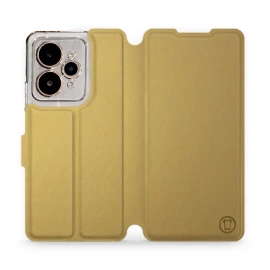Etui do Realme 15 5G - wzór Gold&Orange