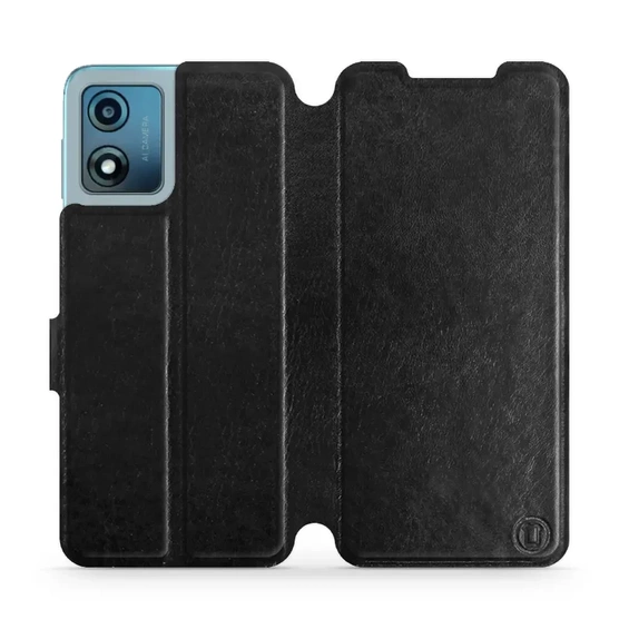 Etui do Motorola Moto E13 - wzór Black&Gray