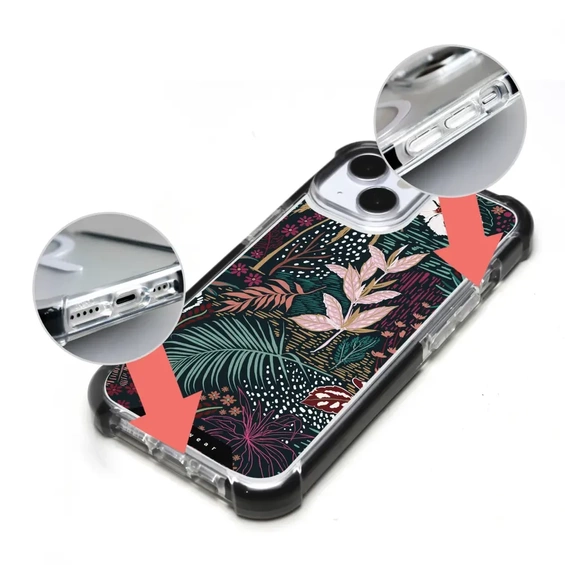 Etui MagSafe Elite Bumper Apple iPhone 15 Pro Max - wzór D008D