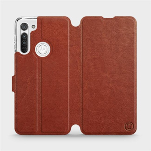 Etui do Motorola Moto G8 - wzór Brown&Orange