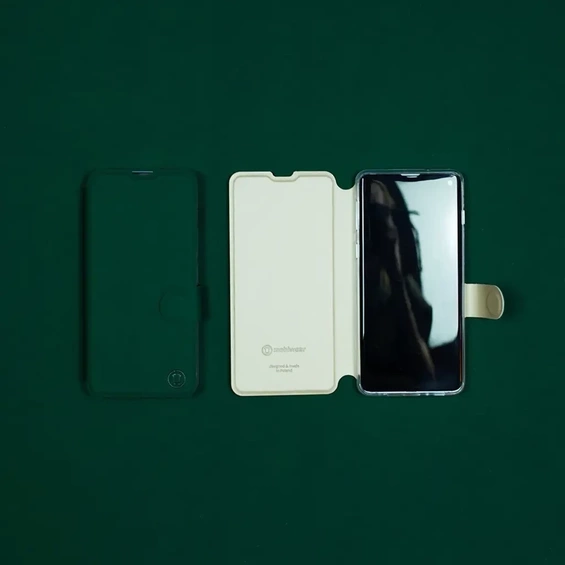 Etui Soft Touch do Xiaomi Redmi Note 13 Pro 4G - wzór Miejska zieleń z platyną