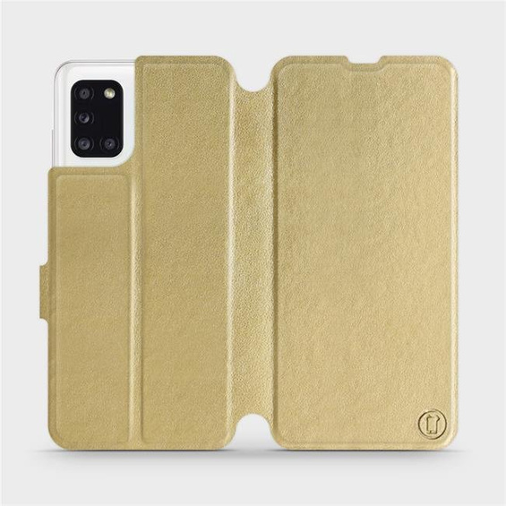 Etui do Samsung Galaxy A31 - wzór Gold&Orange