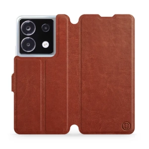Etui do Xiaomi POCO X6 - wzór Brown&Orange