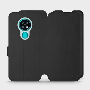 Etui Soft Touch do Nokia 7.2 - wzór Satynowa czerń