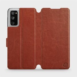 Etui do Samsung Galaxy S20 FE - wzór Brown&Gray