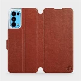 Etui do OPPO RENO 5 5G - wzór Brown&Gray