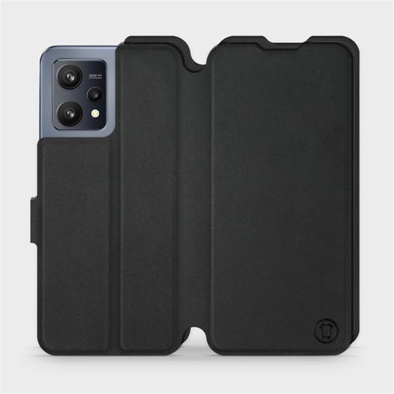 Etui Soft Touch do Realme 9 - wzór Satynowa czerń