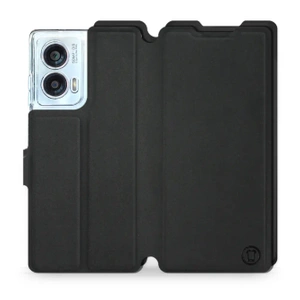 Etui Soft Touch do Motorola Edge 50 Fusion - wzór Satynowa czerń