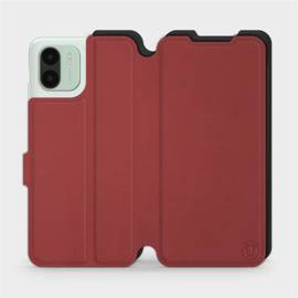 Etui Soft Touch do Xiaomi Redmi A1 - wzór Zachodząca czerwień z czernią