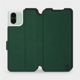 Etui Soft Touch do Xiaomi Redmi A1 - wzór Miejska zieleń z czernią