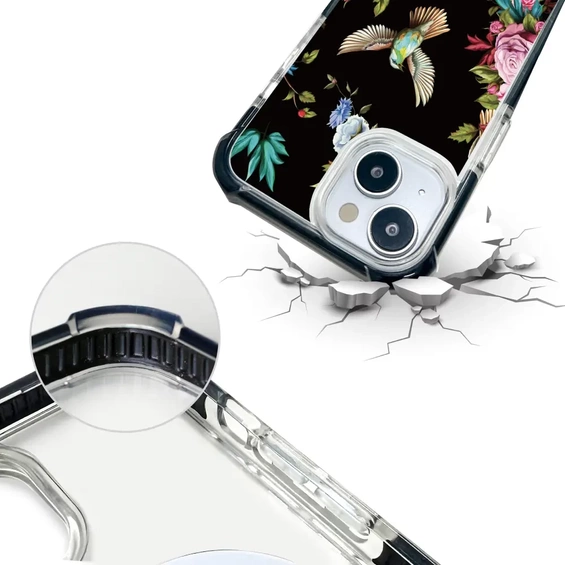 Etui MagSafe Elite Bumper Apple iPhone 15 - wzór D007D