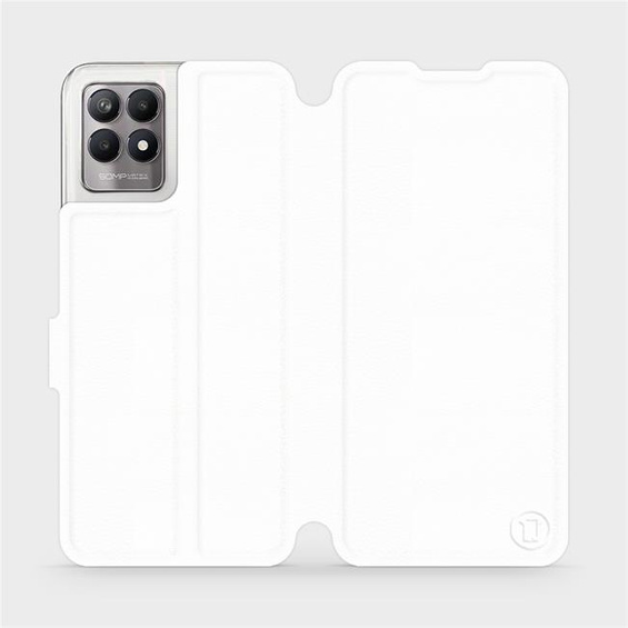 Etui do Realme 8i - wzór White&Gray