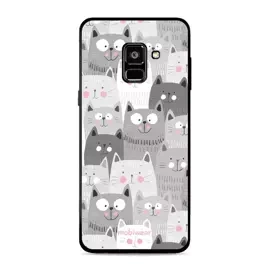 Etui Glossy Case do Samsung Galaxy A8 2018 - wzór G045G