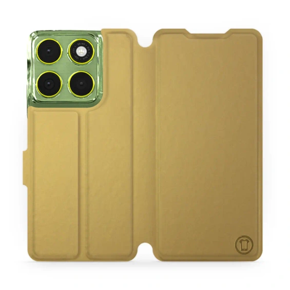 Etui do Motorola Edge 70 - wzór Gold&Gray