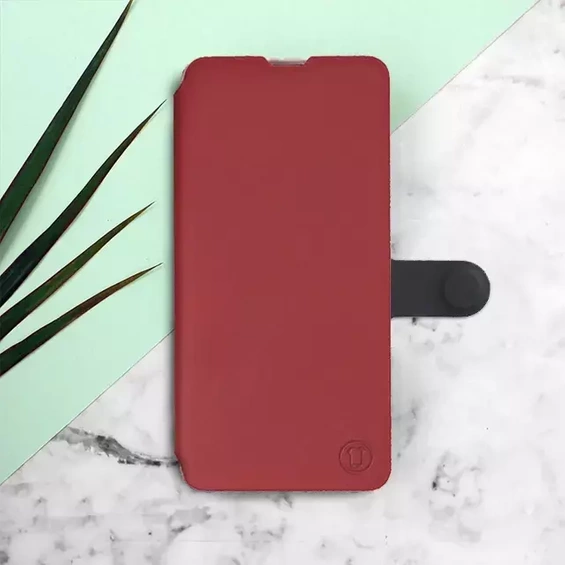 Etui Soft Touch do Motorola Moto G73 5G - wzór Zachodząca czerwień z czernią