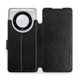 Etui do Huawei Honor Magic5 Lite 5G - wzór Black&Orange