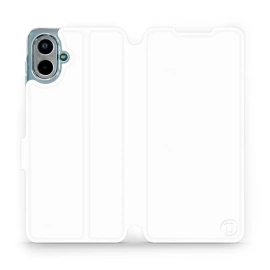 Etui do Samsung Galaxy A07 - wzór White&Orange