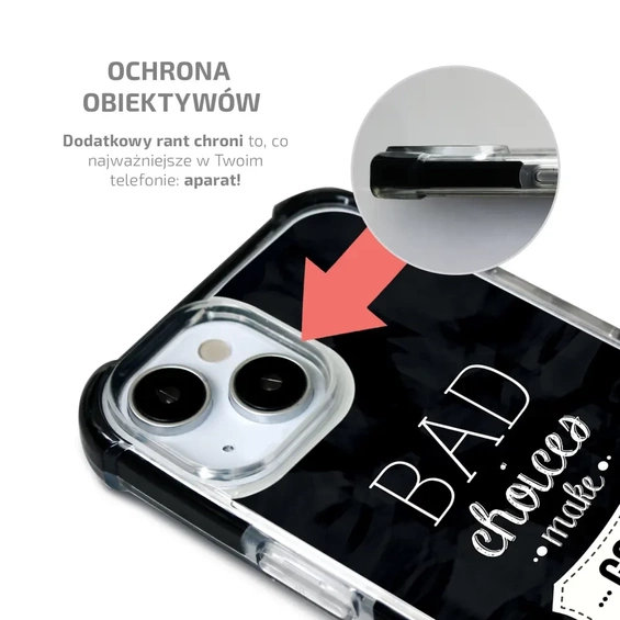 Etui MagSafe Elite Bumper Apple iPhone 15 Pro - wzór D071D