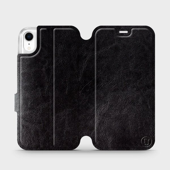 Etui do Apple iPhone XR - wzór Black&Gray