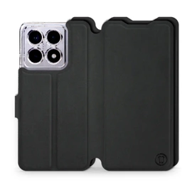 Etui Soft Touch do Xiaomi 14T Pro - wzór Satynowa czerń