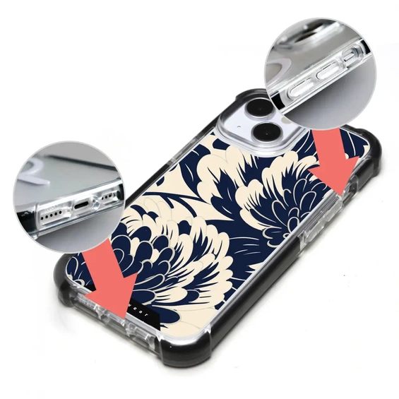 Etui MagSafe Elite Bumper Apple iPhone 16 - wzór DA40D