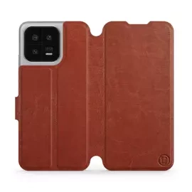 Etui do Xiaomi 13 - wzór Brown&Orange