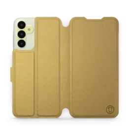 Etui do Samsung Galaxy M15 5G - wzór Gold&Gray
