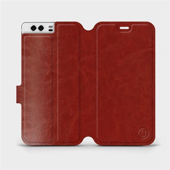 Etui do Huawei P10 - wzór Brown&Orange
