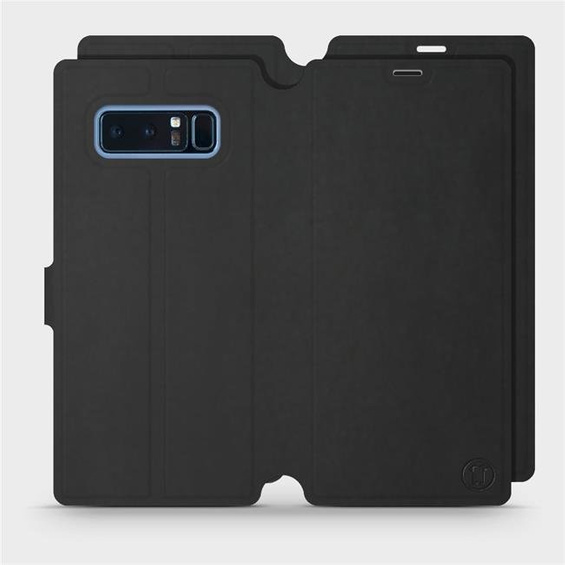 Etui Soft Touch do Samsung Galaxy Note 8 - wzór Satynowa czerń
