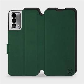 Etui Soft Touch do Realme GT Master Edition - wzór Miejska zieleń z czernią