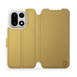 Etui do OnePlus 15 - wzór Gold&Orange