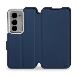 Etui Soft Touch do Xiaomi Redmi 15 - wzór Głęboki granat z czernią