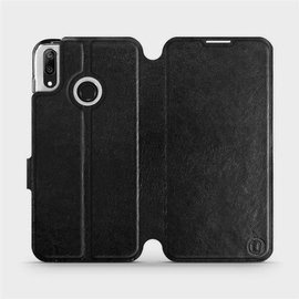 Etui do Huawei Y7 2019 - wzór Black&Orange
