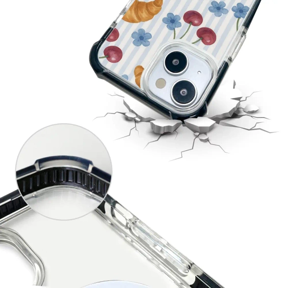 Etui MagSafe Elite Bumper Apple iPhone 17 Pro Max - wzór DP85D