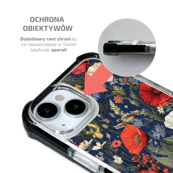 Etui MagSafe Elite Bumper Apple iPhone 16e - wzór D005D