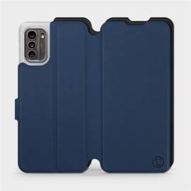Etui Soft Touch do Nokia G60 5G - wzór Głęboki granat z czernią