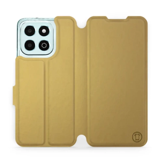 Etui do Huawei Honor X6b - wzór Gold&Orange