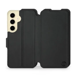 Etui Soft Touch do Samsung Galaxy S24 - wzór Satynowa czerń