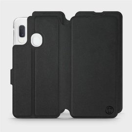 Etui Soft Touch do Samsung Galaxy A20e - wzór Satynowa czerń