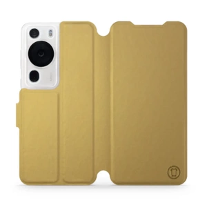 Etui do Huawei P60 Pro - wzór Gold&Gray