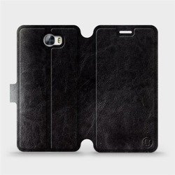 Etui do Huawei Y6 II Compact - wzór Black&Orange