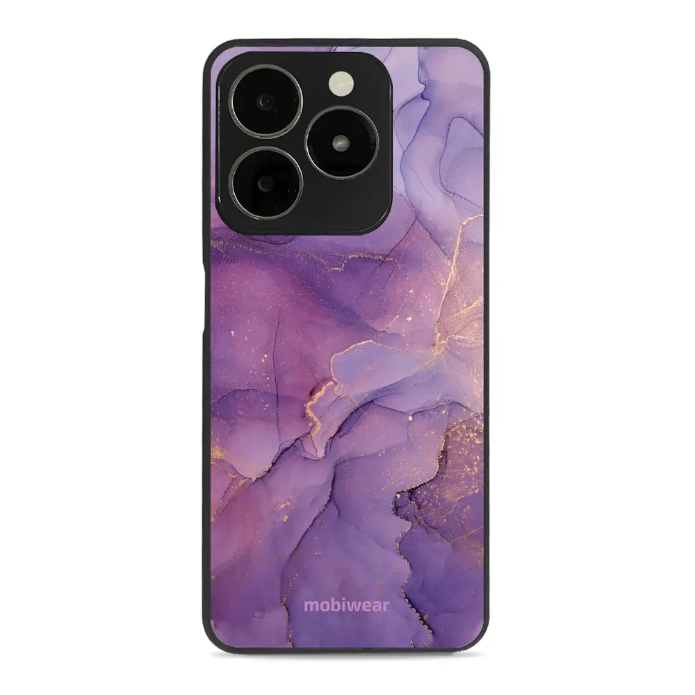 Mobiwear Glossy Case, Handyhülle, Geräteschutz, stilvolle Grafik, sicheres Gehäuse, Violett