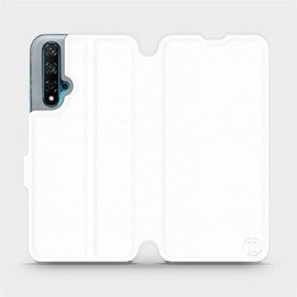 Etui do Huawei Nova 5T - wzór White&Gray