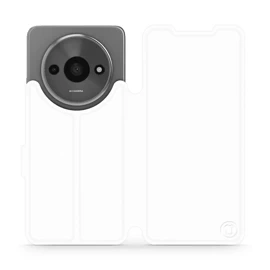 Etui do Xiaomi Redmi A3 - wzór White&Orange