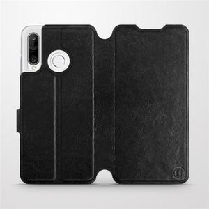Etui do Huawei P30 Lite - wzór Black&Gray
