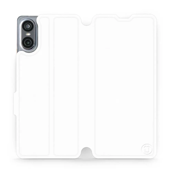 Etui do Sony Xperia 10 VI - wzór White&Orange