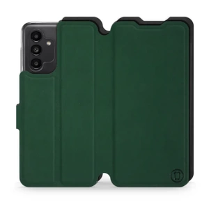 Etui Soft Touch do Samsung Galaxy A13 5G - wzór Miejska zieleń z czernią