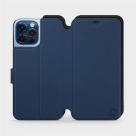 Etui Soft Touch do Apple iPhone 13 Pro Max - wzór Głęboki granat z czernią