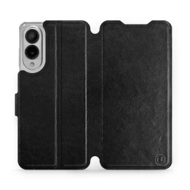 Etui do Samsung Galaxy S25 Edge - wzór Black&Orange