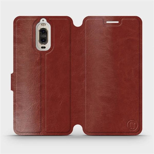 Etui do Huawei Mate 9 Pro - wzór Brown&Orange